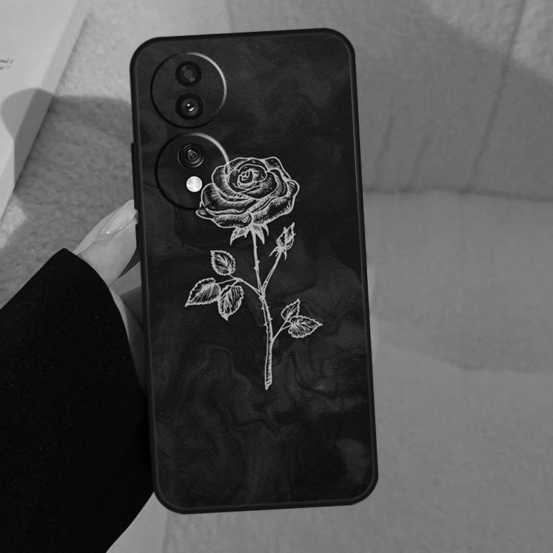 Rose Flower Floral For Honor Magic V5 5 6 7 Pro Case For Honor X9a X9b X9c X8a X8b 50 70 90 200 400 Lite Cover