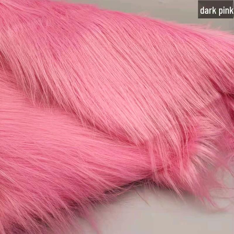 12cm Plüschstoff für DIY-Baumwollpuppenkostüme und Upcycling-Projekte