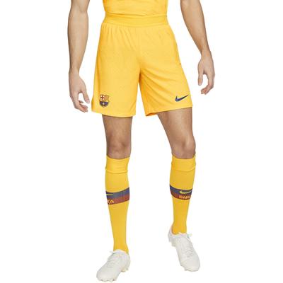F.C. Barcelona 2023/24 Match Fourth Moisture Wicking Comfortable Soccer Pants Men Pants Yellow DR5078-728
