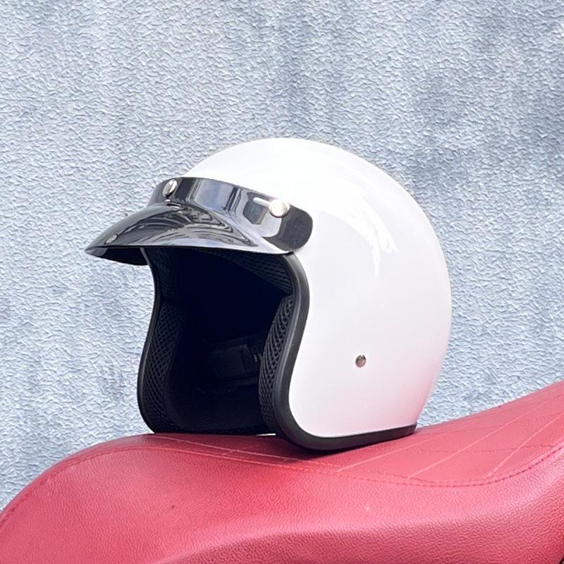 Free Shipping DOT approved retro motorcycle helmet casco 3/4 open face helmet cafe racer helmet chopper helmet capacete