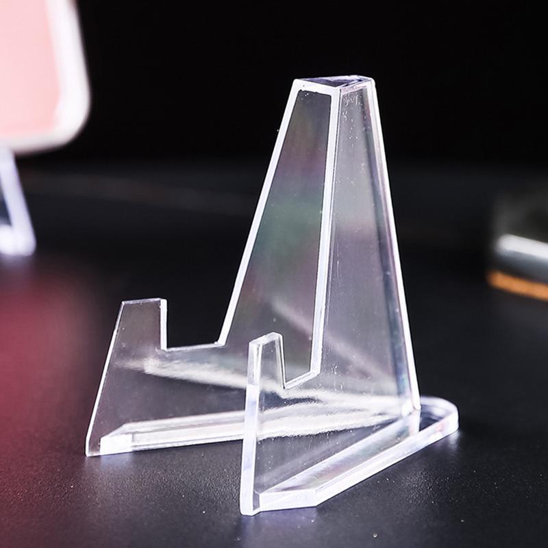 Clear Acrylic Coin Display Stand Acrylic Card Stand Portable Clear Coin Display Stand Coin Capsule Holder Trade Show Displays China Mainland