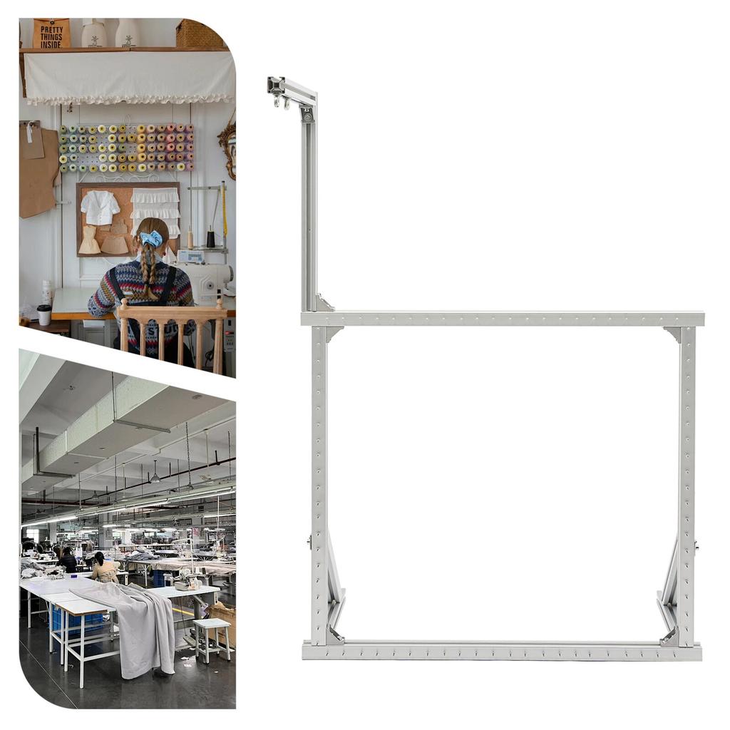Metal Tufting Gun Frame Kit For Carpet Making Tabletop Rug Stand With G Clamps Sturdy Easy Assembly Crafting Accessories