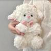 25Cm Cute Cartoon Birthday Hat Princess Sheep Fluffy Simulation Lamb Plush Toy Cute Kawaii Animal Fluffty Doll Birthday Gift