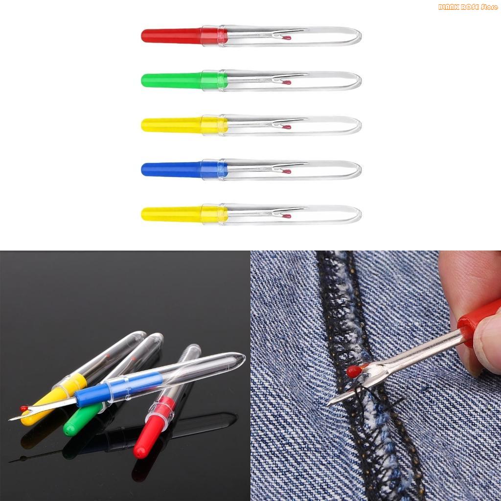 K1AE 5 Pcs Seam Rippers Sewing Tool Thread Unpicker for Hemlines Seam Pockets CN