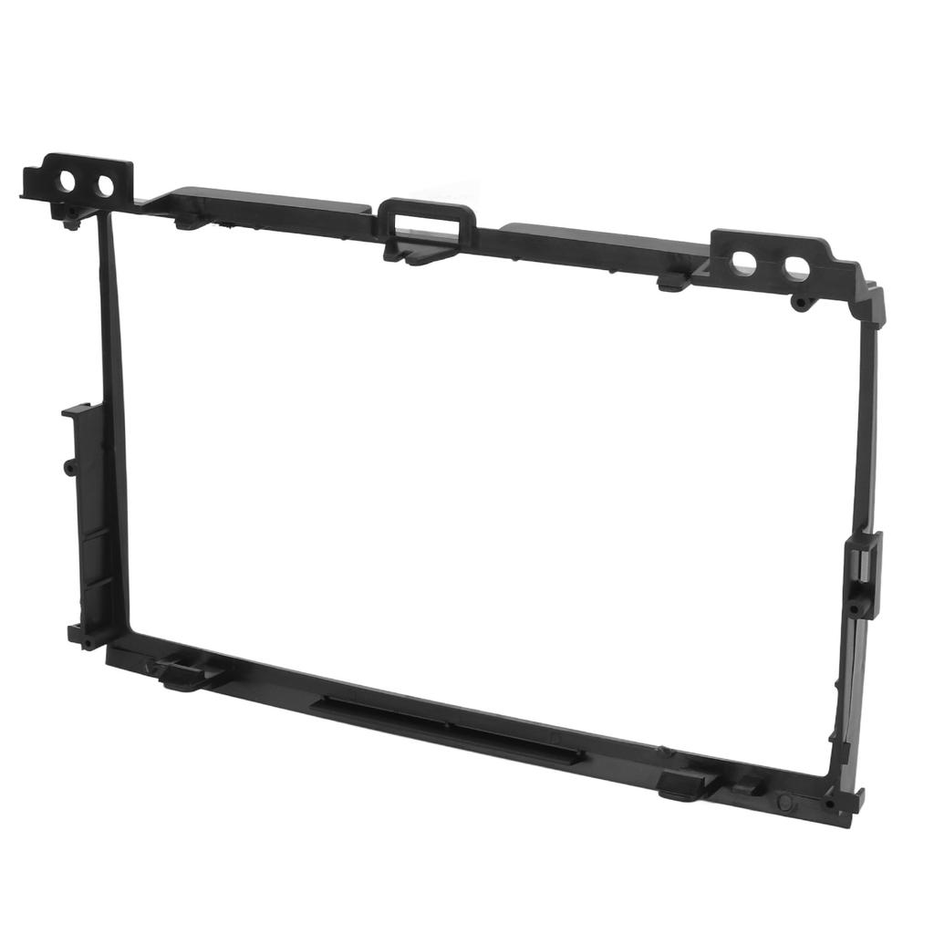 Moldura Painel de Navegação Rádio Estéreo de Carro 9 polegadas Preto Acessórios Internos Substituição para Prado 2009+