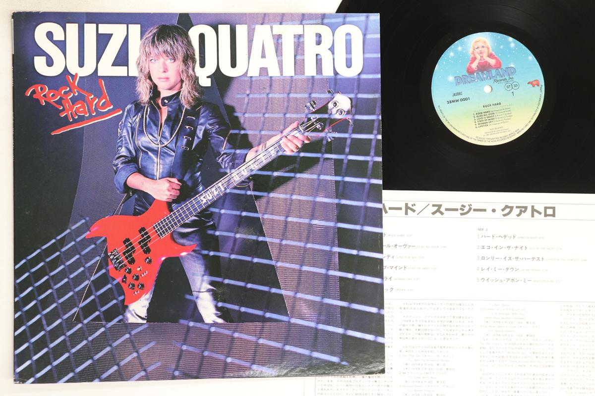 

LP Record SUZI QUATRO - Rock Hard 28MW0001 DREAMLAND 1980 Japan Rock Used