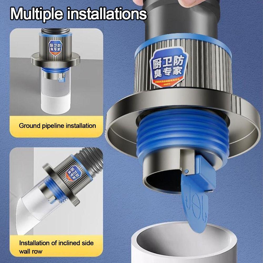 Pipe Connection Washbasin Floor Drain Core Anti Odor Floor Drain Sealing Plug Useful Drain Cover