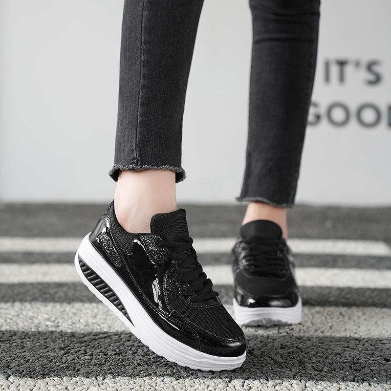 TUINANLE Women Sneakers Golden Mens Shiny Mirrors Shoes Casual Glitter Streetwear Hip Hop Mens Sneakers