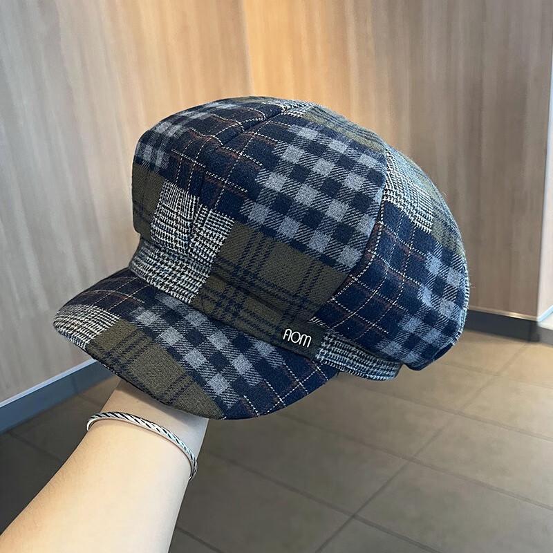 Женская винтажная кепка-газетчик One Size