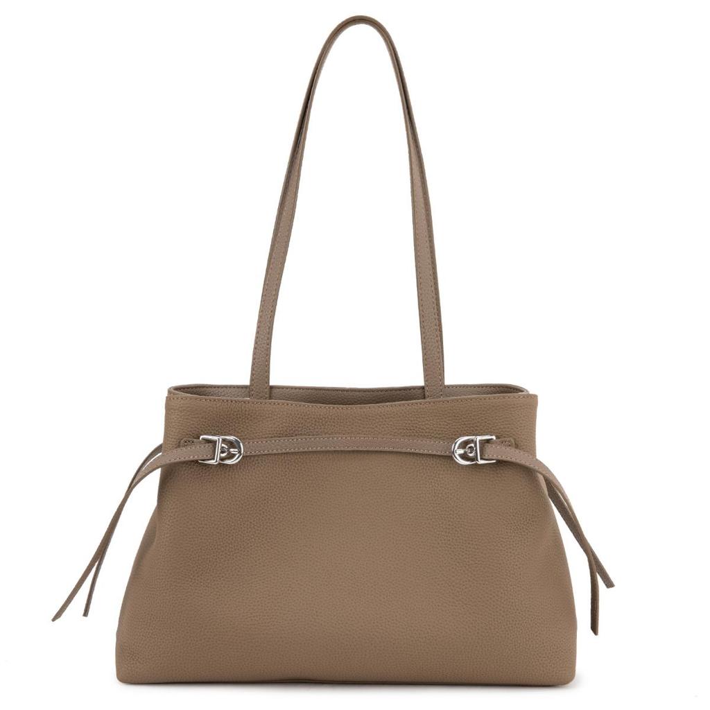 VENOF Women's Tote Bag, Crossbody Style, Made of Top-Grain Cowhide Leather, Large Capacity, Single-Shoulder Design