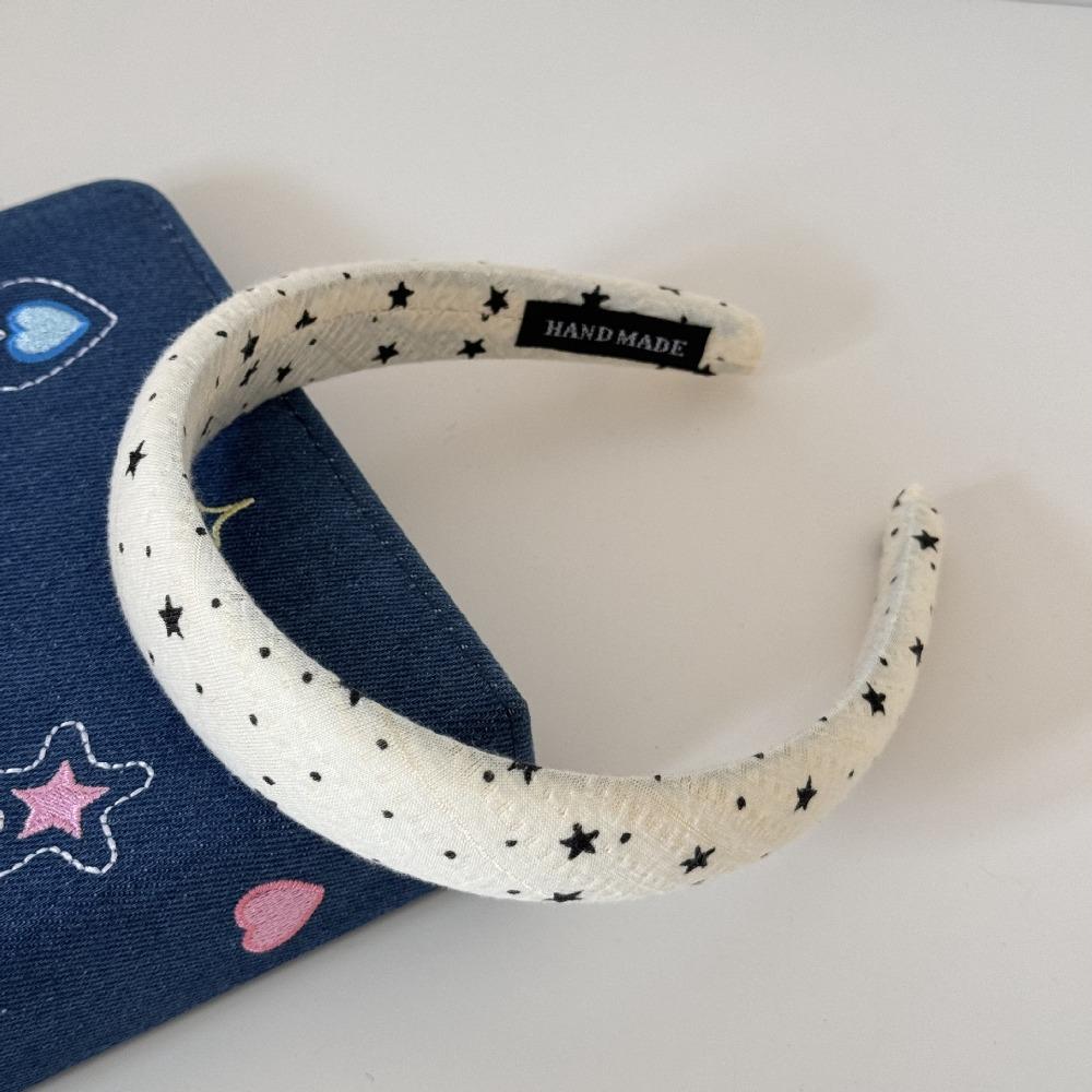 

Stripes Headbands Star Pattern Hair Bands High Quality Hair Hoop Makeup Face Wash 3