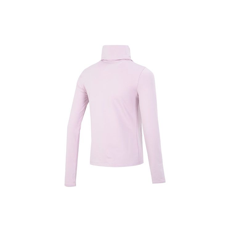 Under Armour T-shirt Sport Décontracté Couleur Unie Col Haut Femme Tops Rose 1373965-694