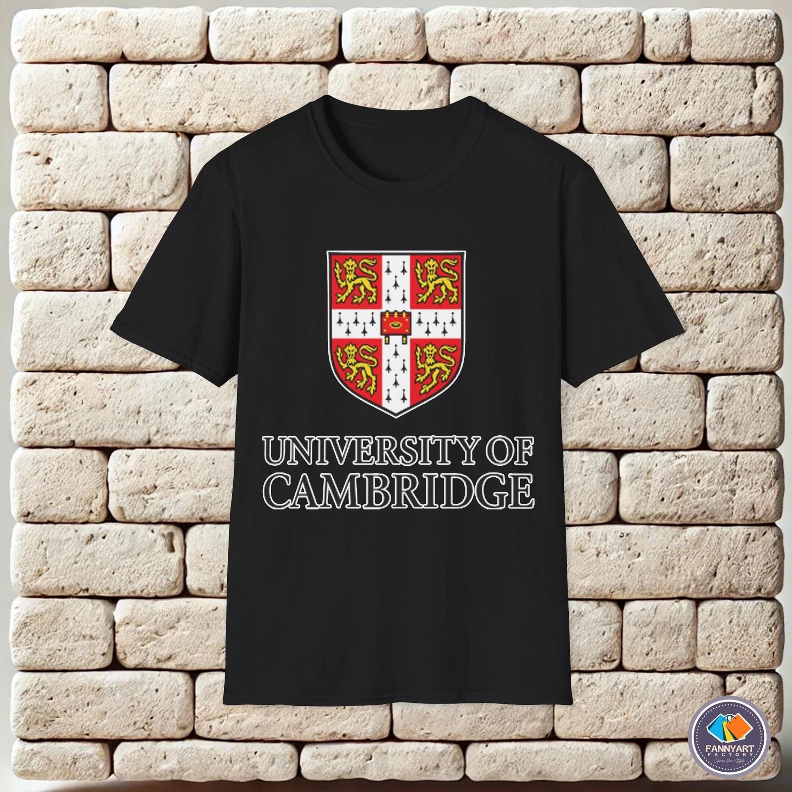 University of Cambridge Emblem Logo Unisex T-Shirt 4XL