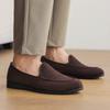 Men's Suede Leather Loafers Soft Mens Shoes Comfortable Driving Shoes Brand Men Casual Footwear All-match Male Moccasins