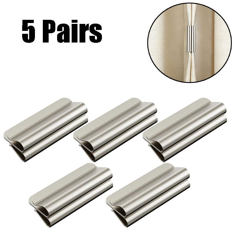 Strong Magnetic Curtain Clips,for Prevent Light Leaking Keep Curtain Closed for Home Bedroom Office Curtain Draperies