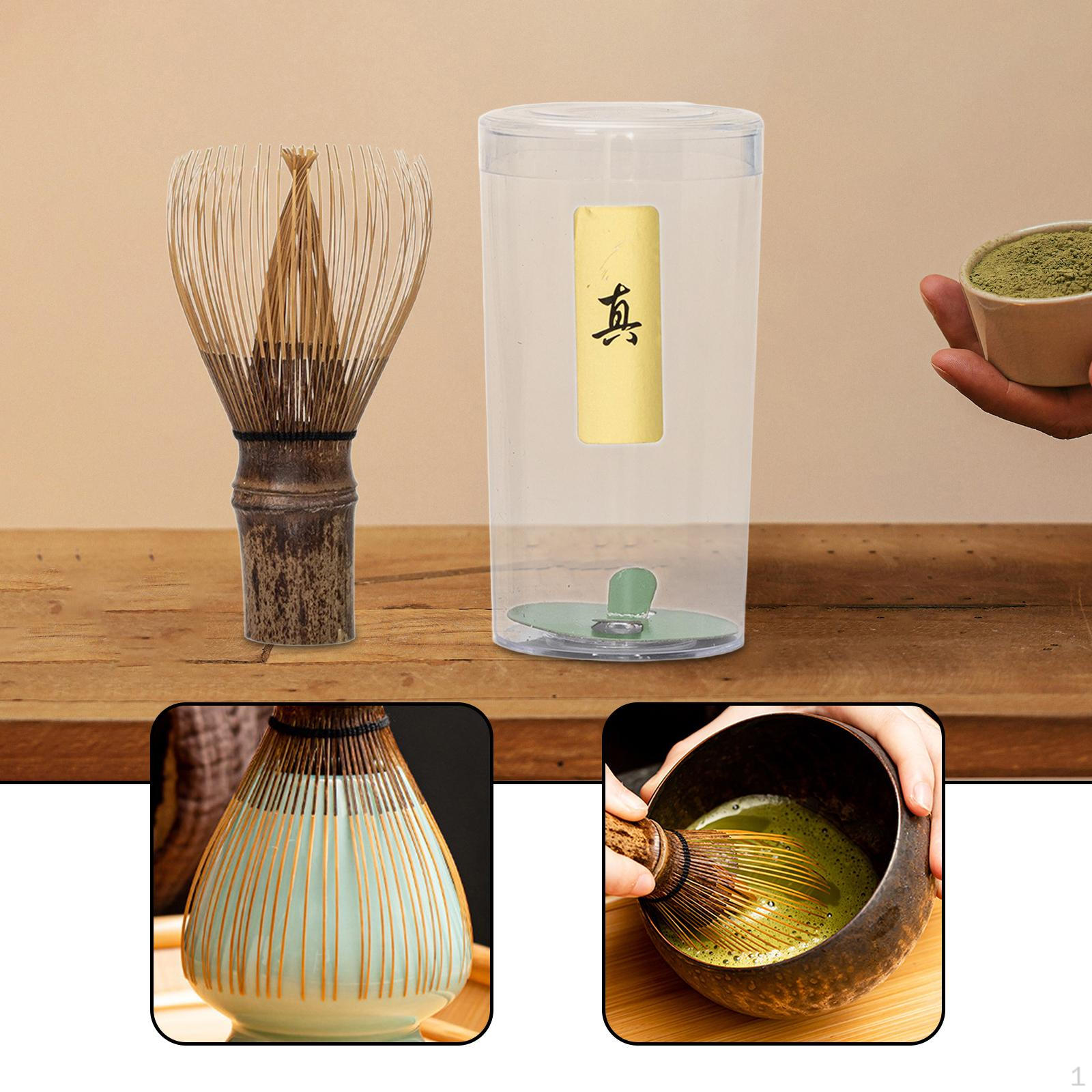 

Бамбуковый венчик для матча Часэн для домашнего приготовления чая Dark