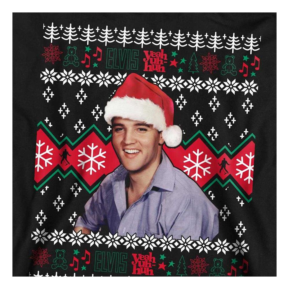 Elvis Presley Unisex Erwachsenen Hässlicher Weihnachtspullover