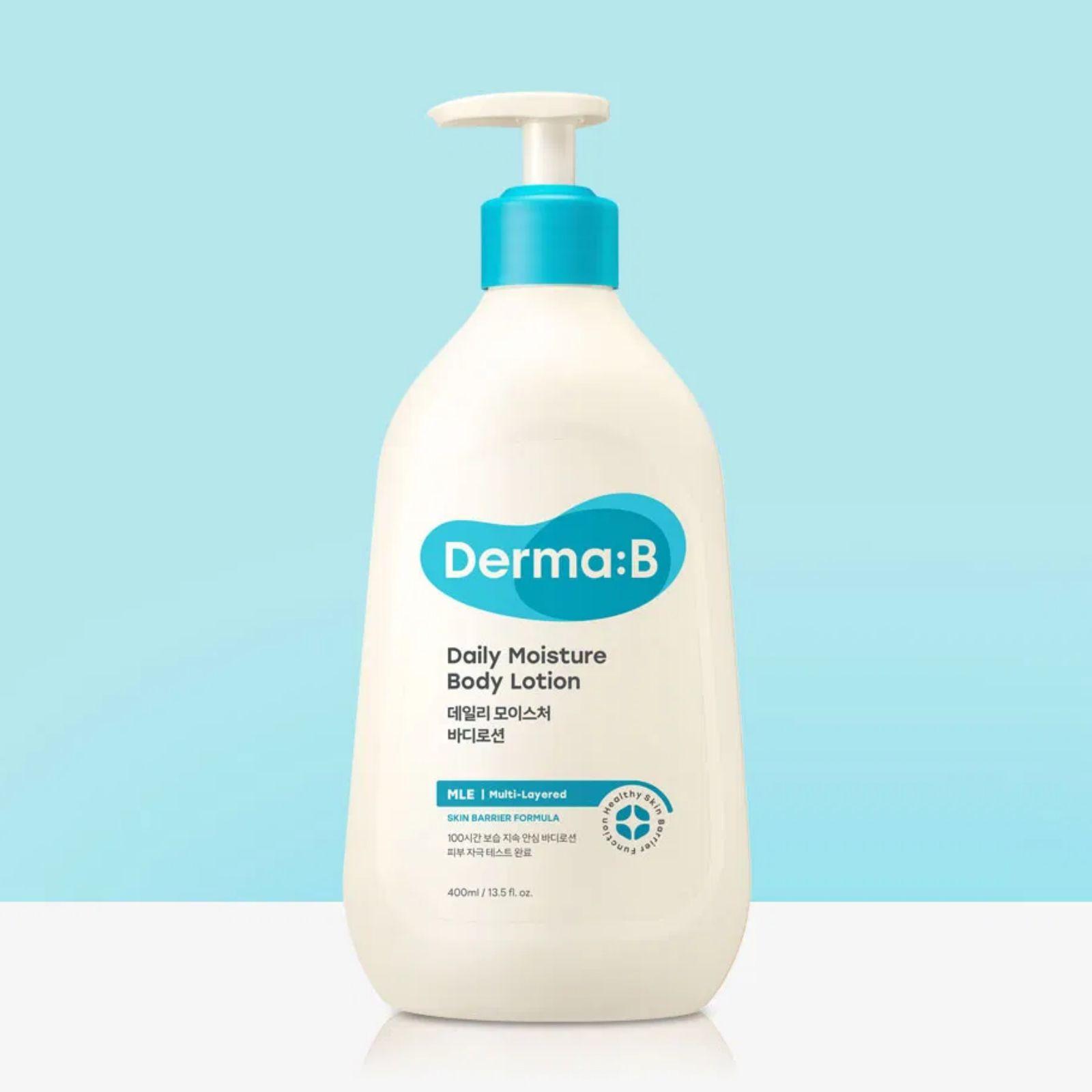 Derma: B - Feuchtigkeitsspendende Body Lotion 400Ml - Bild 4