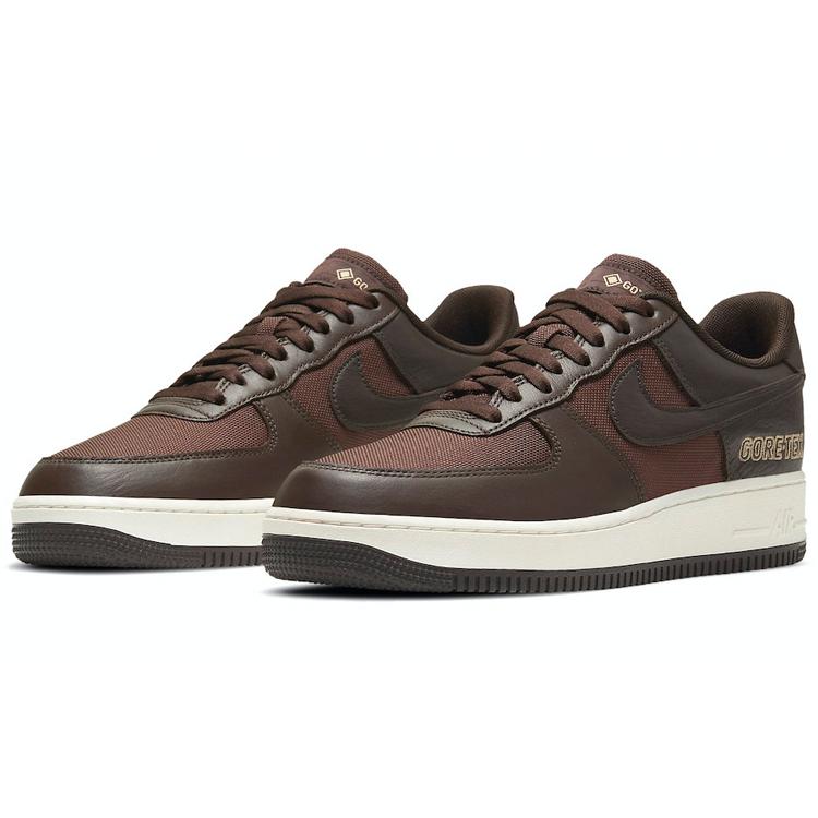 New Nike Air Force 1 Low Gore Tex Baroque Brown CT2858-201