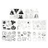 8Pcs Heat Shrink Sheets Halloween Style Wide Application Easy To Create Shrinky Paper Art Films for
