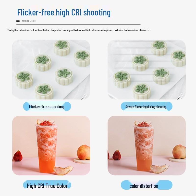 PULUZ 60cm LED Soft Light Photo Studio Kit