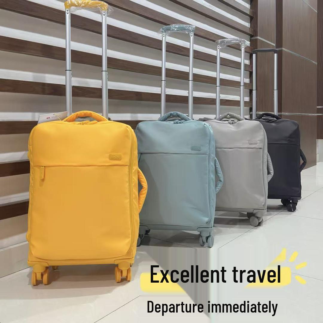 

Ультралегкий дорожный чемодан из Оксфорда с кодовым замком 20-inch Carry-On кофейный