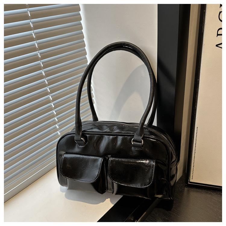 Autumn 2024 Lux Retro Small Square Bag: Chic Handheld & Shoulder Underarm Design