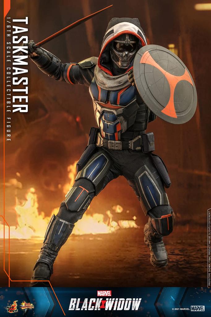 Movie Masterpiece Black Widow Taskmaster Scale Figure Black 1/6