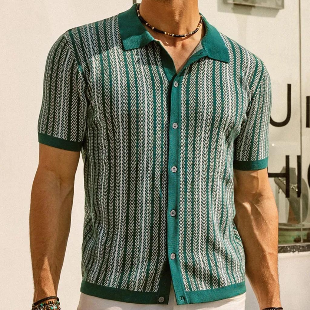 Nové pánské polo tričko vyrobené z čisté bavlny se spadlými rameny vysoce kvalitní, volný střih pro fitness, univerzální pro každodenní cvičení, s krátkým rukávem, pro volný čas