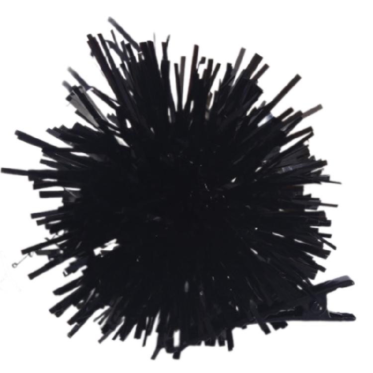 

Delicate Sparkling Balls Hair Clip Fashion Lovely Hair Adornment Barrette Colorful Hair Styling Tool Ornaments чорний