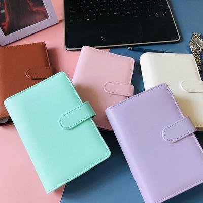 Koreanischer frischer Stil A5/A6 Macaron Loseblatt-Notizbuch