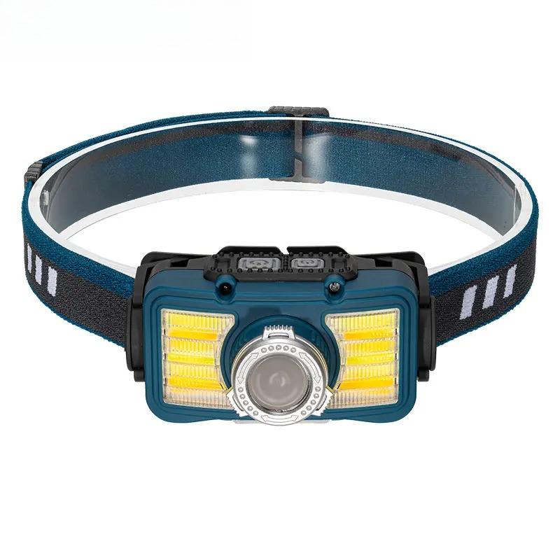 LED Headlamp For Camping Hunting LED Headlight Mini Head Light USB White Light Head Lamp Flashlight