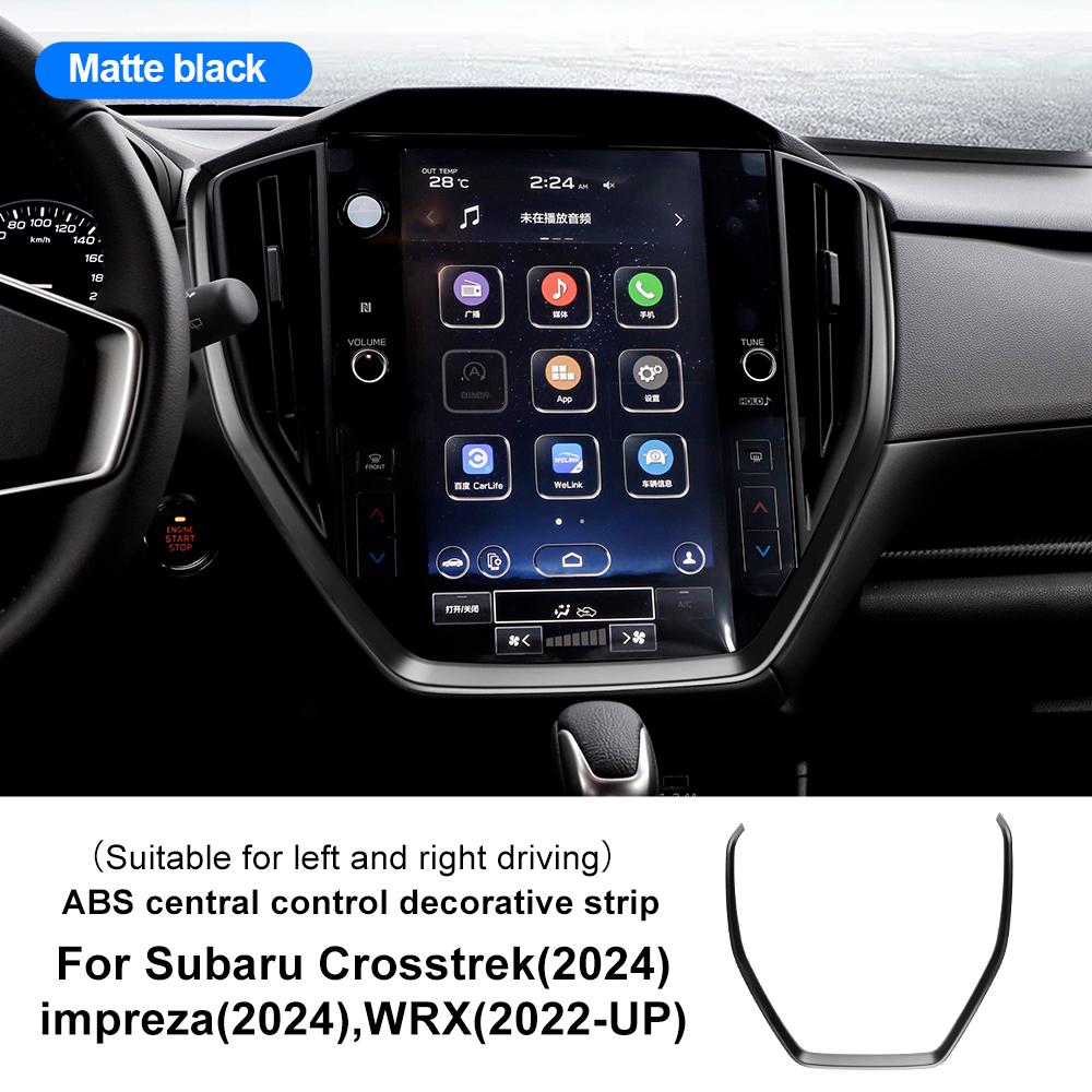 Für Subaru Crosstrek 2025 Impreza 2025 WRX 2025 2025 2025 ABS Auto Schaltknauf Panel Aufkleber Glänzend Matt Kohlefaser Zubehör