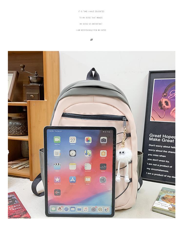 Damen Nischendesign Sportrucksack für Junior High Schüler – Große Kapazität für Outdoor-Reisen und Freizeitgebrauch