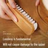 Suede and Nubuck Shoe Brush with Eraser for Leather and Rubber Surfaces