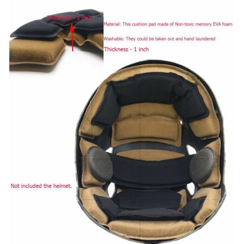 FMA Tactical Airsoft Helmet Pads with Internal Foam Protective Cushion Liner System | Impact Absorption, Comfort, and Versatility! High-Performance In