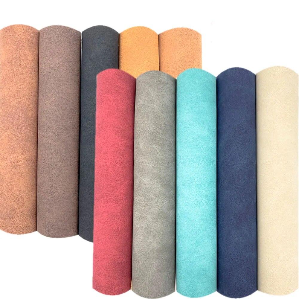Faux Suede SheepSkin PU Leather Fabric Waterproof Synthetic Sewing Bow DIY Craft Doll Accessories Material Handmade