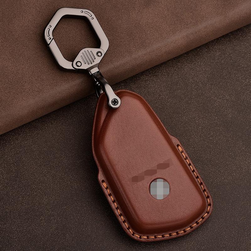 Suitable for Volkswagen Golf 8 key cover eight generations ID4X leather car key case buckle shell