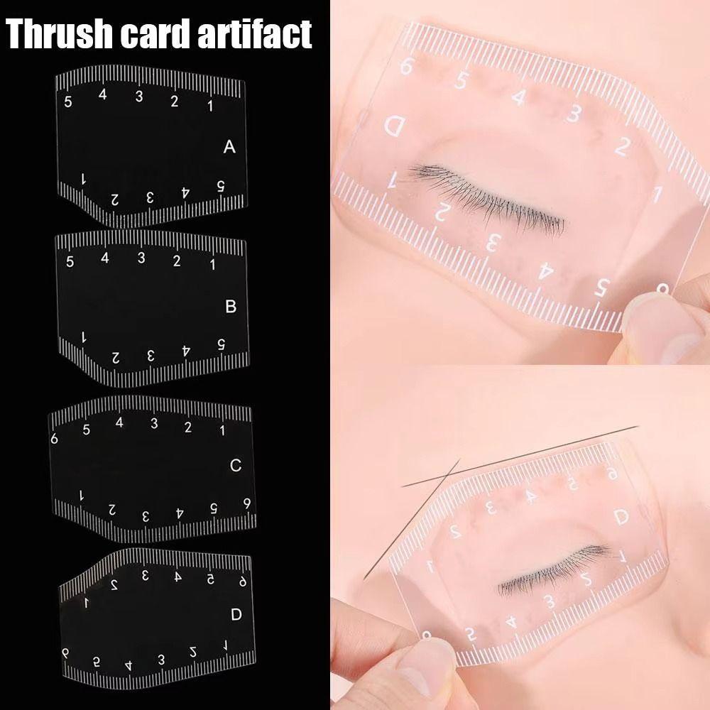 5Pcs Flexible Rulers Eyebrow Mapping Ruler Reusable Eye Makeup Tools  Eyebrow Tattoo Design
