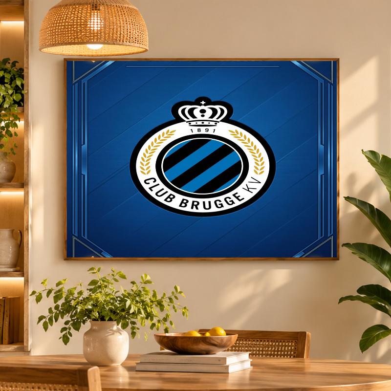 5D Diamond Painting Club Brugge FC DIY Full Drill Diamond Art Kit Home Decoration