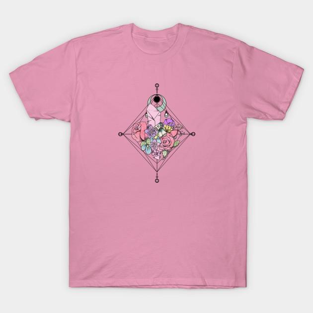 T Shirt Women Rose Moon Harajuku Print Kawaii Tshirt Summer Short Sleeve Female T-Shirt Top Tee