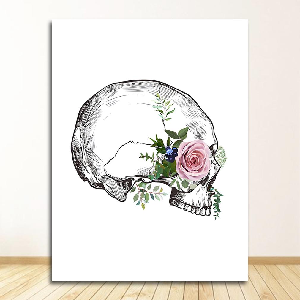 Vintage Wand Kunst Leinwand Malerei Nordic Poster Und Drucke Wand Bilder Für Wohnzimmer Dekor Gehirn Herz Anatomie