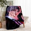 Love and Deepspace Theme Printed Blanket - Perfect for Couch, Bed, Travel & Outdoor Use | Machine Washable, Cozy & Durable.