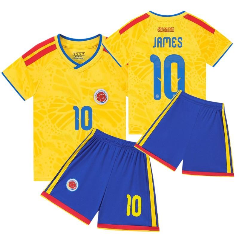 2026 Yellow No.10 Kids  Soccer Jersey 20