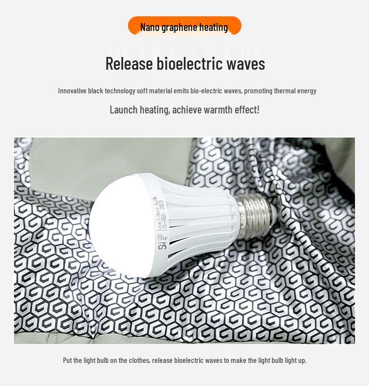 Men's Trendy Loose-Fit Graphene Hooded Winter Puffer Jacket