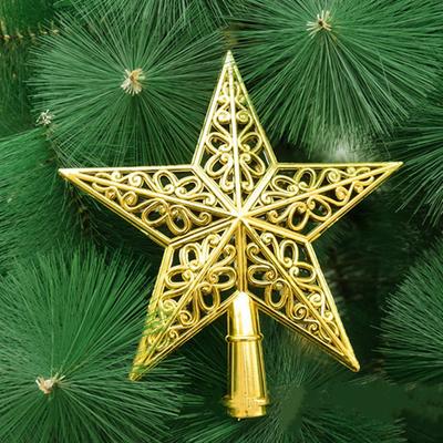 Xmas Tree Ornaments Christmas Tree Top Star Christmas Tree Topper Five-pointed Star Xmas Tree Top