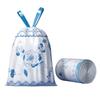 78pcs Printed Trash Bags Tear-Resistant Kitchen Trash Colored Portable Drawstring Leakproof Tear-Resistant Bags
