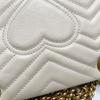 [Pre-Owned] Gucci GG Marmont Matelassé Mini Bag 'White' - Good #AX1QVC