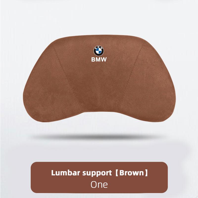 CTCE1 Car Seat Safety Headrest Pad Auto Emblem Neck Pillow For BMW M E46 E90 E60 G30 G32 G01 G02 G05 G06 G07 G26 G16 X3 E92 Sticker