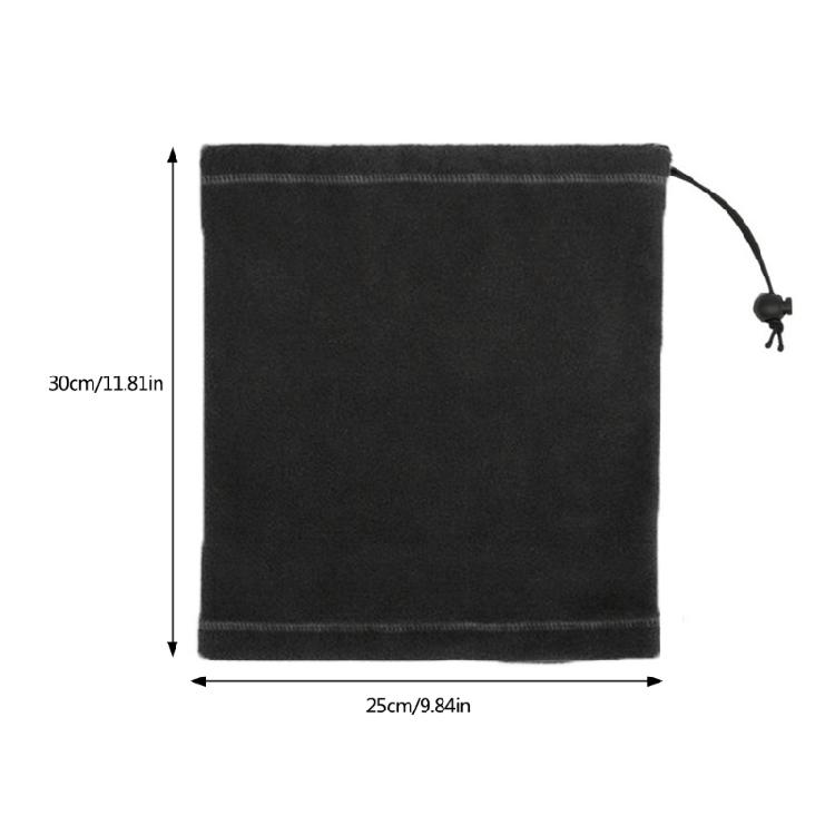 Headwear Neck Gaiter Snood Fleece Tube Ski Scarf Neck Warmer Headbands Breathable Bandanas Face Mask for Outdoor Cycling